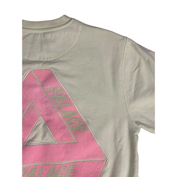 Palace Fleece Tri-Ferg Crew Mojito Sz L Lime/Pastel Green Pink Skateboards Skate - Picture 5 of 16